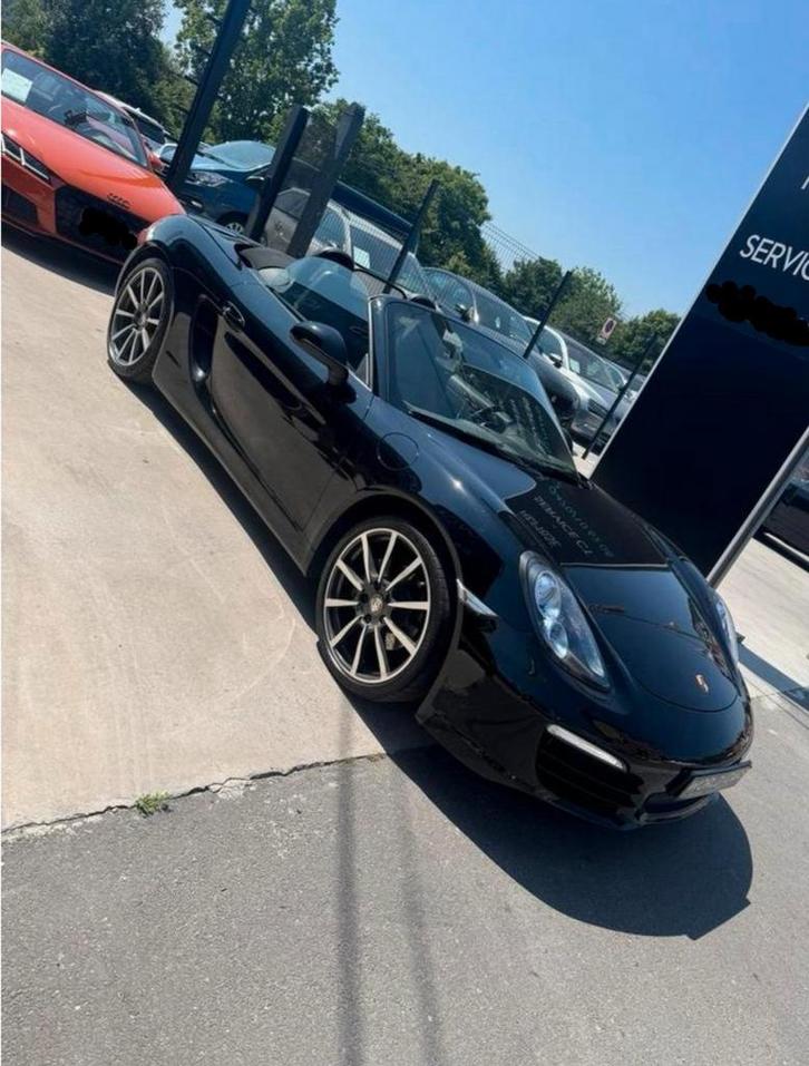 Porsche 981 Boxster 2,7 PDK (265cv), Autos, Porsche, Particulier, Boxster, Essence, Cabriolet, 3 portes, Automatique, Noir, Noir
