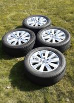 Aluminium velgen + banden 17" (Volkswagen), Ophalen, 17 inch, Banden en Velgen