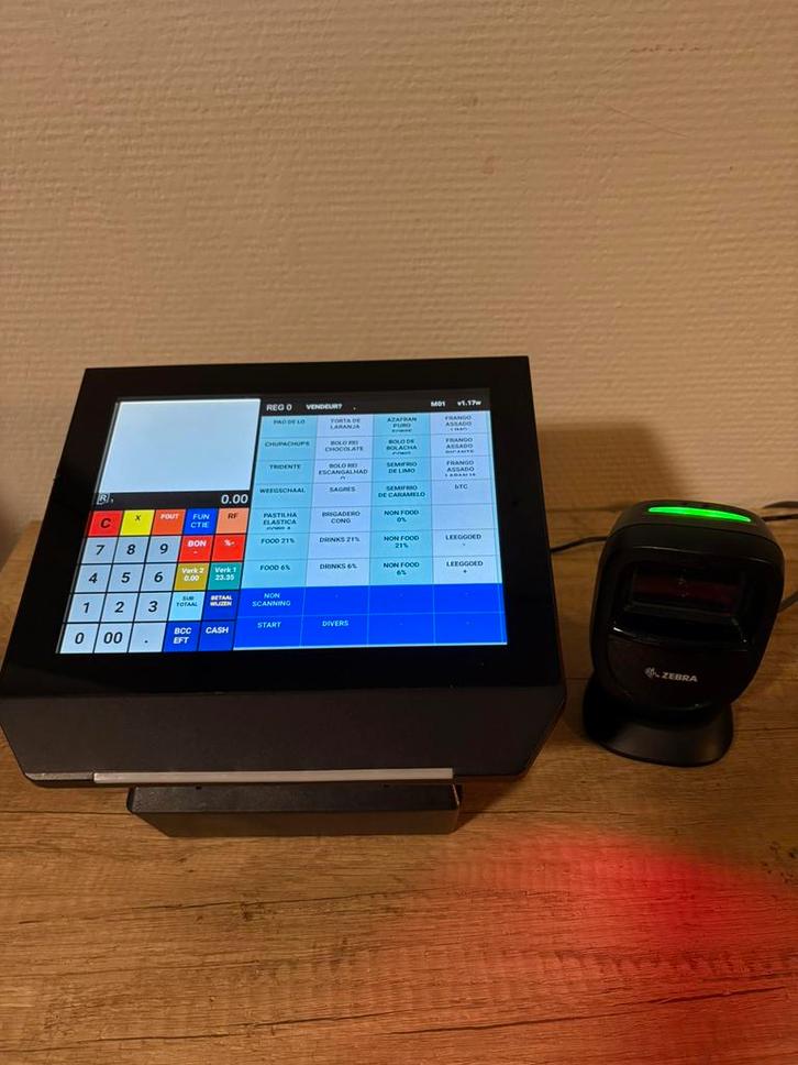 Kassa met printer en scanner, Zakelijke goederen, Horeca | Overige, Ophalen