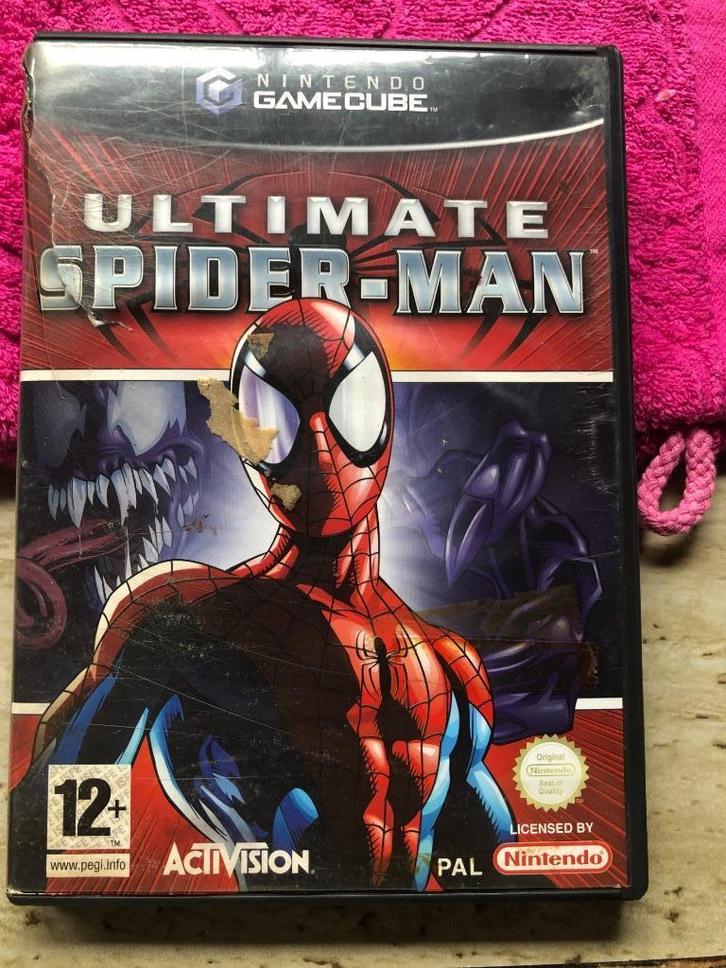 Nintendo GameCube Ultimate Spiderman (1), Games en Spelcomputers, Games | Nintendo GameCube, Gebruikt, Avontuur en Actie, 1 speler