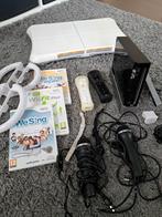Wii met accessoires, We Sing, Wii fit plus, ..., Consoles de jeu & Jeux vidéo, Utilisé, Enlèvement ou Envoi, Avec jeux, Avec 2 manettes