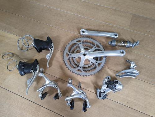 Groepset Campagnolo Athena 3x9s, Fietsen en Brommers, Fietsonderdelen, Gebruikt, Racefiets, Overige typen, Ophalen of Verzenden