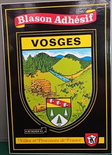 Blason adhésif les vosges, Collections, Enlèvement ou Envoi, Neuf