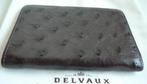 Delvaux pochette pour cartes marron, Comme neuf, Autres marques, Cuir, Brun