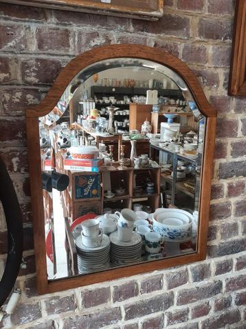 Ancien miroir biseauté  beschikbaar voor biedingen