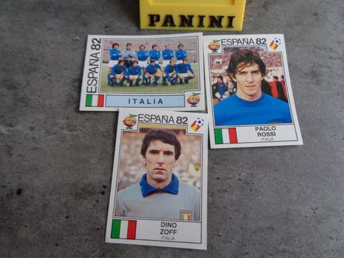 PANINI  VOETBAL STICKERS WORLD CUP STORY 3X  ITALIA  ROSSI , Verzamelen, Stickers, Ophalen of Verzenden