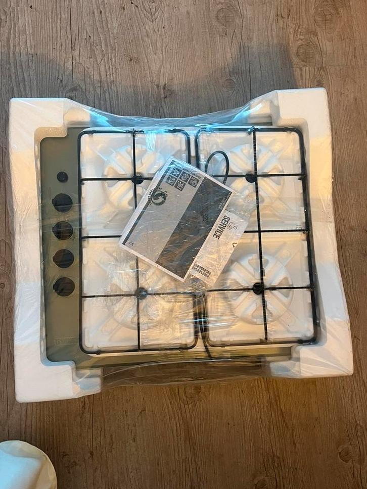 Kookfornuis (gas) 4 branders, Elektronische apparatuur, Kookplaten, Nieuw, Inbouw, Gas, 4 kookzones, Ophalen