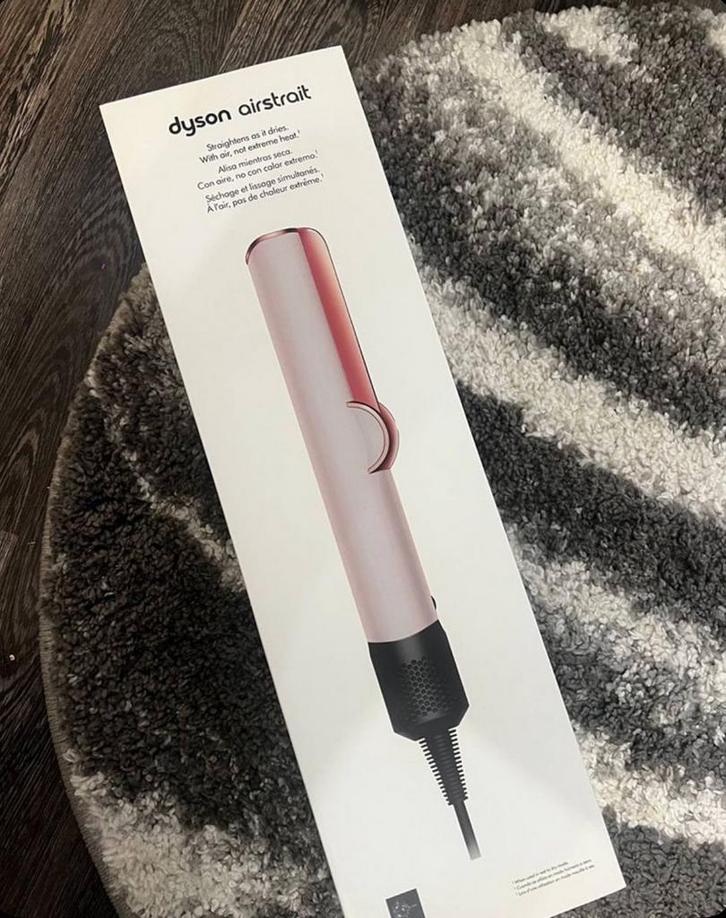 Dyson airstrait roze, Handtassen en Accessoires, Uiterlijk | Haarverzorging, Zo goed als nieuw, Ophalen of Verzenden