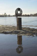 Brute, stalen tuinkunstwerken, Tuin en Terras, Ophalen of Verzenden, Nieuw, Metaal, Abstract beeld