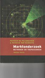 Marktonderzoek Methoden en toepassingen Tweede editie, Patrick De Pelsmacker/Pat, Nieuw, Ophalen of Verzenden, Overige onderwerpen