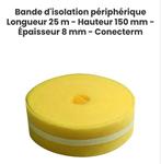 Bande isolation périphérique de chappe 25m x 15cm, Enlèvement, Comme neuf