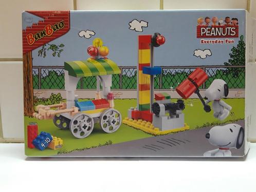 Compleet! 4+ Snoopy (Peanuts) Kermis BanBao 7509, Kinderen en Baby's, Speelgoed | Bouwstenen, Zo goed als nieuw, Overige merken