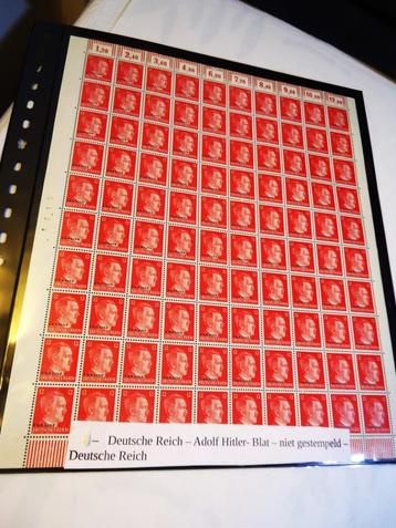 Postzegels WWII Derde rijk 100 stuks niet gestempeld👀🎁👌