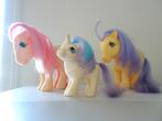 vintage : 3 my little pony' s van de jaren 80., Enlèvement, Utilisé
