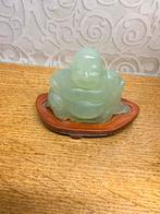 Boeddha beeldje in jade gesteente, Antiek en Kunst, Ophalen of Verzenden