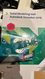 Jan Bootsma - Solid modeling met Autodesk Inventor 2019, Boeken, Informatica en Computer, Jan Bootsma, Ophalen of Verzenden