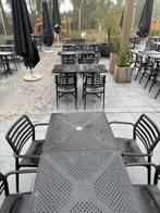 Tuintafel / terrastafel horeca / thuis 130st aan 15 euro/st, Tuin en Terras, Tuintafels, Ophalen, Gebruikt, Vierkant, Kunststof