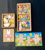 Inlegpuzzels // 2 doosjes, Kinderen en Baby's, Speelgoed | Kinderpuzzels, Ophalen, Gebruikt