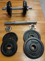 Dumbbells, Set dumbbells, Sport en Fitness, Ophalen, Zo goed als nieuw, Buik, Dumbbell