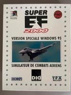 Super EF 2000 PC CD-ROM Big Box Ocean Simulateur de Combats, Comme neuf, Enlèvement