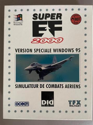 Super EF 2000 PC CD-ROM Big Box Ocean Simulateur de Combats 