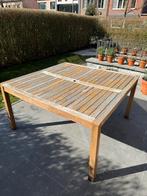 Tuintafel vierkant 140cm van Maison du Monde - 8 personen, Tuin en Terras, Tuintafels, Ophalen, Gebruikt, Vierkant