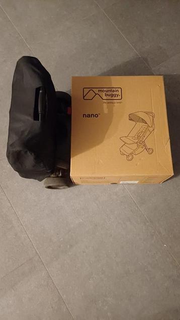 mountain buggy nano V1 zwart / plooibuggy compact beschikbaar voor biedingen