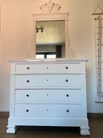 Commode met of zonder spiegel marmer, Huis en Inrichting, Ophalen, Gebruikt, 100 tot 150 cm, 50 tot 100 cm