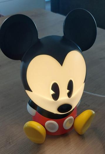 Philips Disney Mickey slaaptrainer en lamp, Kinderen en Baby's, Ophalen of Verzenden, Gebruikt, Lamp