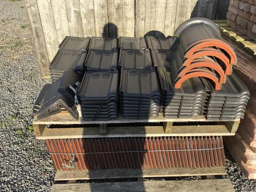 Koramic Stormpannen 44 - Leikleur mat geglazuurd 705, Doe-het-zelf en Bouw, Dakpannen en Dakbedekking, Nieuw, Dakpannen, Steen of Klei