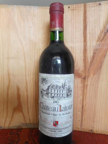 Château Latour 1983 - 1ères Côtes de Bordeaux - Collection  beschikbaar voor biedingen