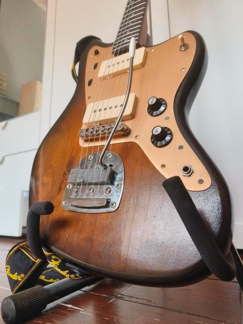 Jazzmaster Sunburst Partscaster, Muziek en Instrumenten, Snaarinstrumenten | Gitaren | Elektrisch, Zo goed als nieuw, Solid body
