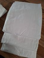 Te koop NIEUWE witte lakens 3x + 1 wit hoeslaken 180x 200, Ophalen, Wit