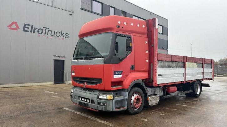 Renault Premium 340 (POMPE MANUELLE / MANUAL PUMP / PLATEAU, Autos, Camions, Entreprise, Achat, ABS, Vitres électriques, Phares antibrouillard
