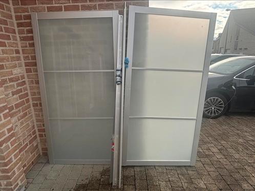 IKEA (PAX) schuifkastdeuren 195cm x 2m, Huis en Inrichting, Woonaccessoires | Kamerschermen, Zo goed als nieuw, Ophalen