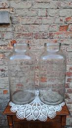 Paire de jarres à lait/Verrerie OWENS U.S.A 1930, Antiquités & Art, Enlèvement