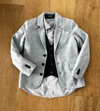 Lentefeest communie Hemd / gilet / blazer blauw 128/134, Ophalen, GYMP., Overhemd of Blouse, Zo goed als nieuw