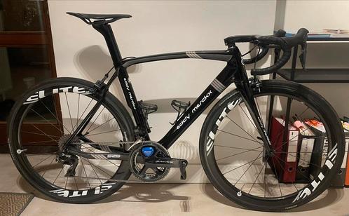 Eddy merckx 525 54shimano dura-ace di2 capteur de puissance, Fietsen en Brommers, Fietsen | Racefietsen, Zo goed als nieuw, Carbon