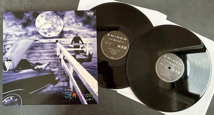EMINEM - The Slim Shady LP ( 2LP ; NMINT ), Cd's en Dvd's, Vinyl | Hiphop en Rap, Zo goed als nieuw, 1985 tot 2000, 12 inch, Verzenden