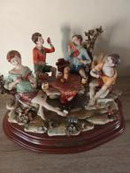 Biscuit porselein tafereel poker, in nieuwstaat of bod, Verzamelen, Ophalen, Nieuw
