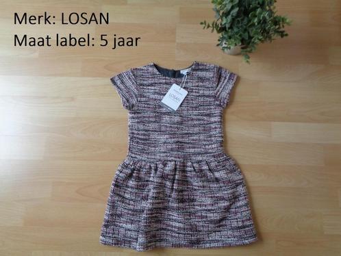 Jurk - LOSAN - maat 110 (nieuw) (Art. K12), Kinderen en Baby's, Kinderkleding | Maat 110, Nieuw, Ophalen of Verzenden