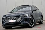 Audi Q8 e-tron Q8 e-tron quattro advanced I Pano I NP €108, Auto's, Automaat, Gebruikt, Zwart, 340 pk