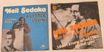 Neil Sedaka - 2 singles, Cd's en Dvd's, Vinyl Singles, Gebruikt, Overige genres, 7 inch, Single