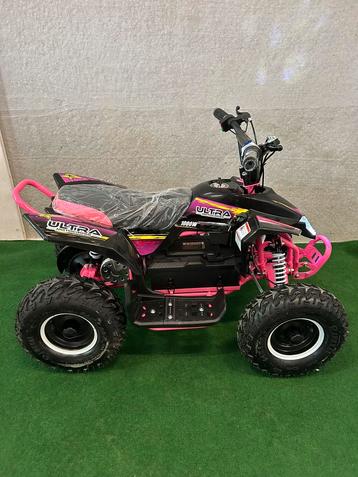 Nieuwe roze 1000 watt elektrische quad voor kinderen beschikbaar voor biedingen