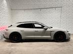 Porshe Taycan GTS Sport Turismo Sport Chrono, Auto's, Porsche, Automaat, Zilver of Grijs, 380 kW, Leder en Alcantara