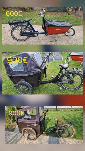 Elektrische bakfiets  beschikbaar voor biedingen