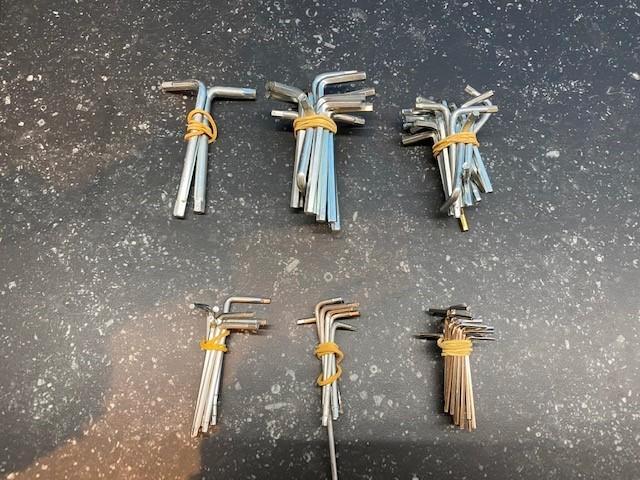 Verschillende maten Inbussleutels – Nieuw!, Doe-het-zelf en Bouw, Gereedschap | Handgereedschap, Nieuw, Ophalen of Verzenden