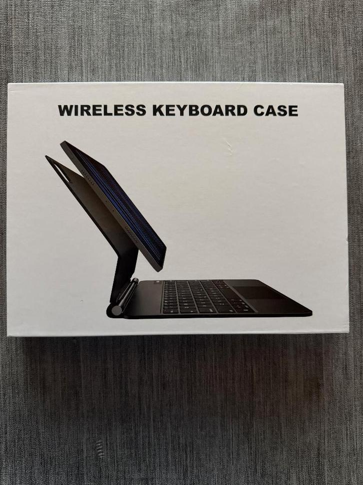 iPad Pro 11 Inch  Bluetooth Magnetisch Toetsenbord Zwart, Computers en Software, Tablet-hoezen, Nieuw, 11 inch, Ophalen of Verzenden