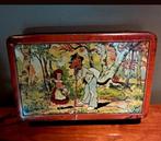 Zeldzame, vintage blikken doos,,De Wulf,Brussel, Verzamelen, Ophalen of Verzenden, Zo goed als nieuw