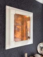 Gekleurde spiegel, Antiek en Kunst, Ophalen, Rechthoekig, 50 tot 100 cm, Minder dan 100 cm
